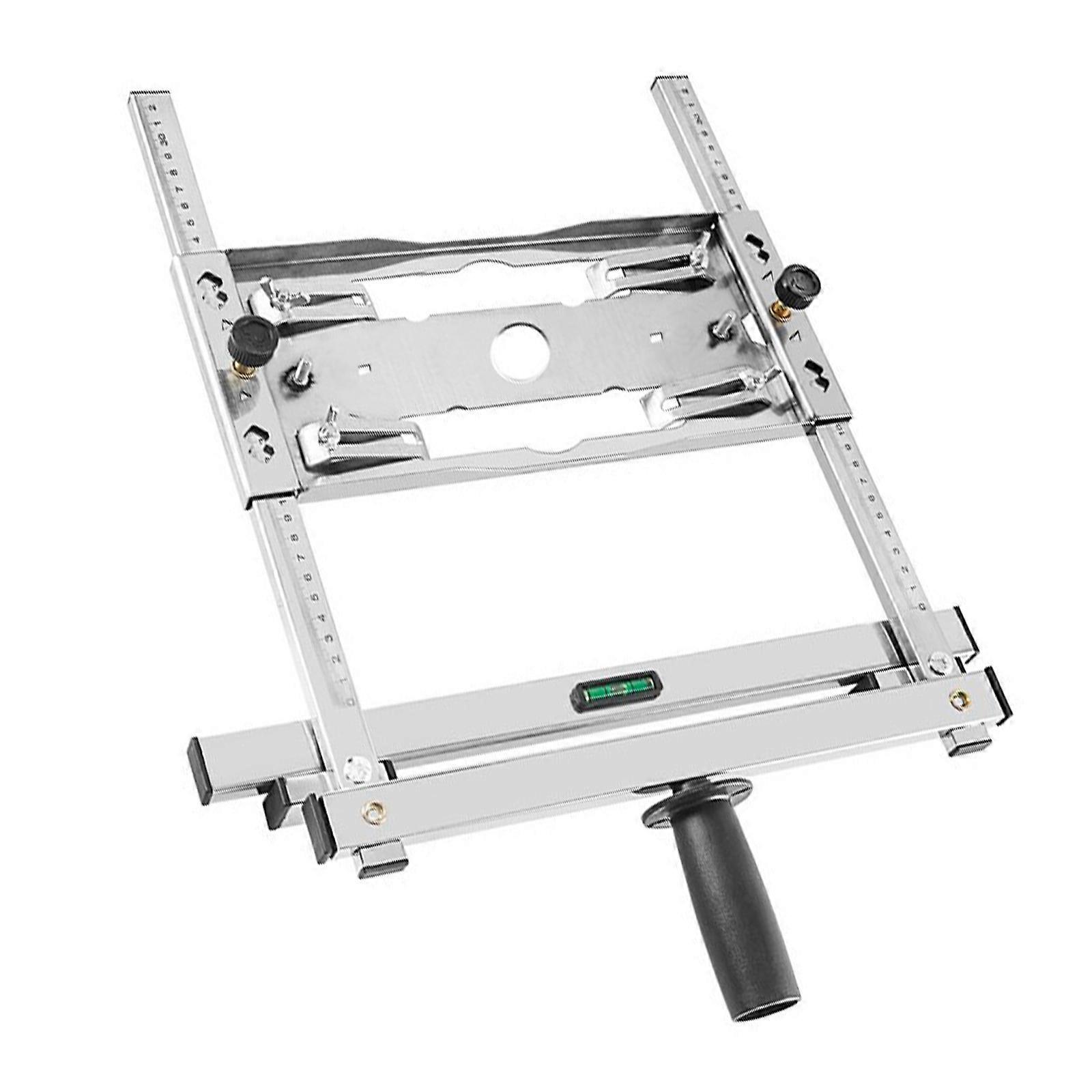 Wood Panel Trimmer Cutter with Clear Double Scale Smooth Base Suitable for Craftsmanships Carpentry Accurate Measurement Multicolor