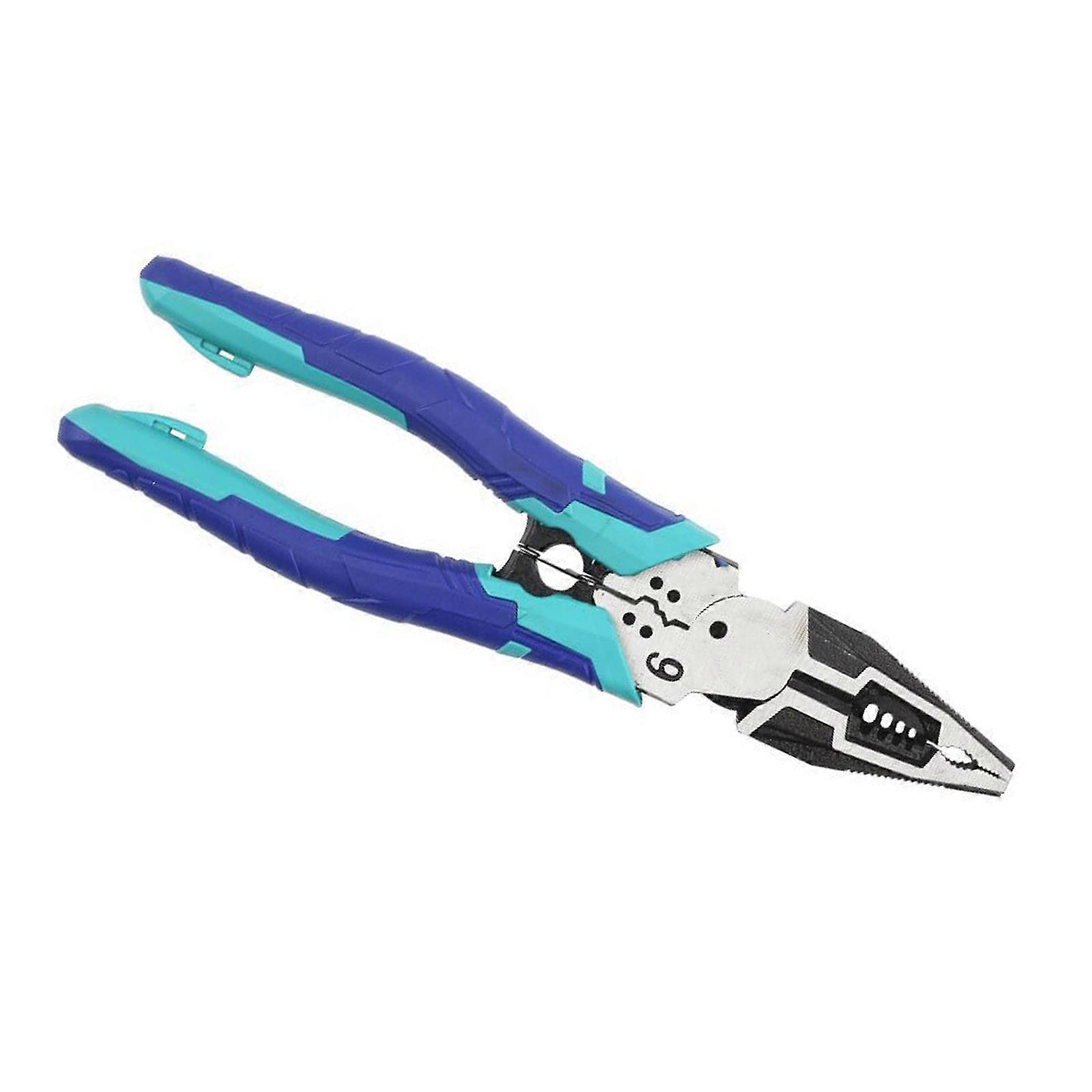 Precise Wire Stripper with Cutting And Stripping Function Tool 4Hole Crimper For Home Repair And Industrial Use Multicolor