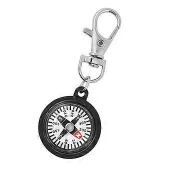 Boussole flottante portable, porte-clés pendentif, accessoire de mode pour la survie en plein air, les voyages et un usage quotidien (bleu)