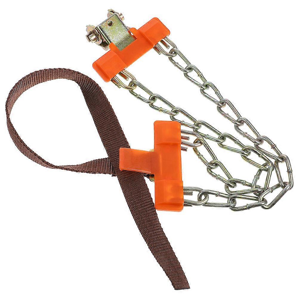 Snow Chains for Car Reusable Steel Chains for Winter Driving Security