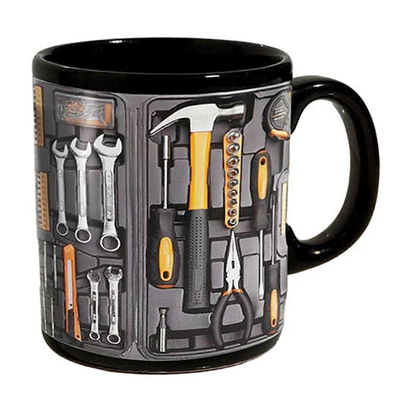 ICQOVD Mechanic Toolbox Set Mug Funny Coffee Mug Mechanic Toolbox Set Auto Car Mechanic Gift 11