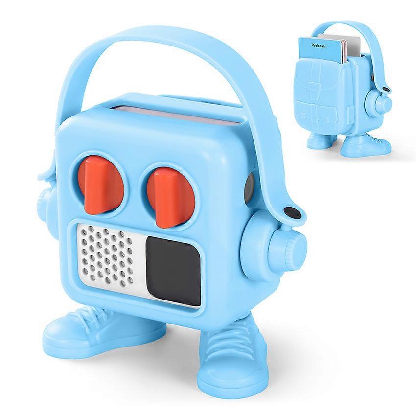 Multi-Function Cartoon Plastic Protective Case for Yoto Mini (1 PCS Blue Protective Case Only)