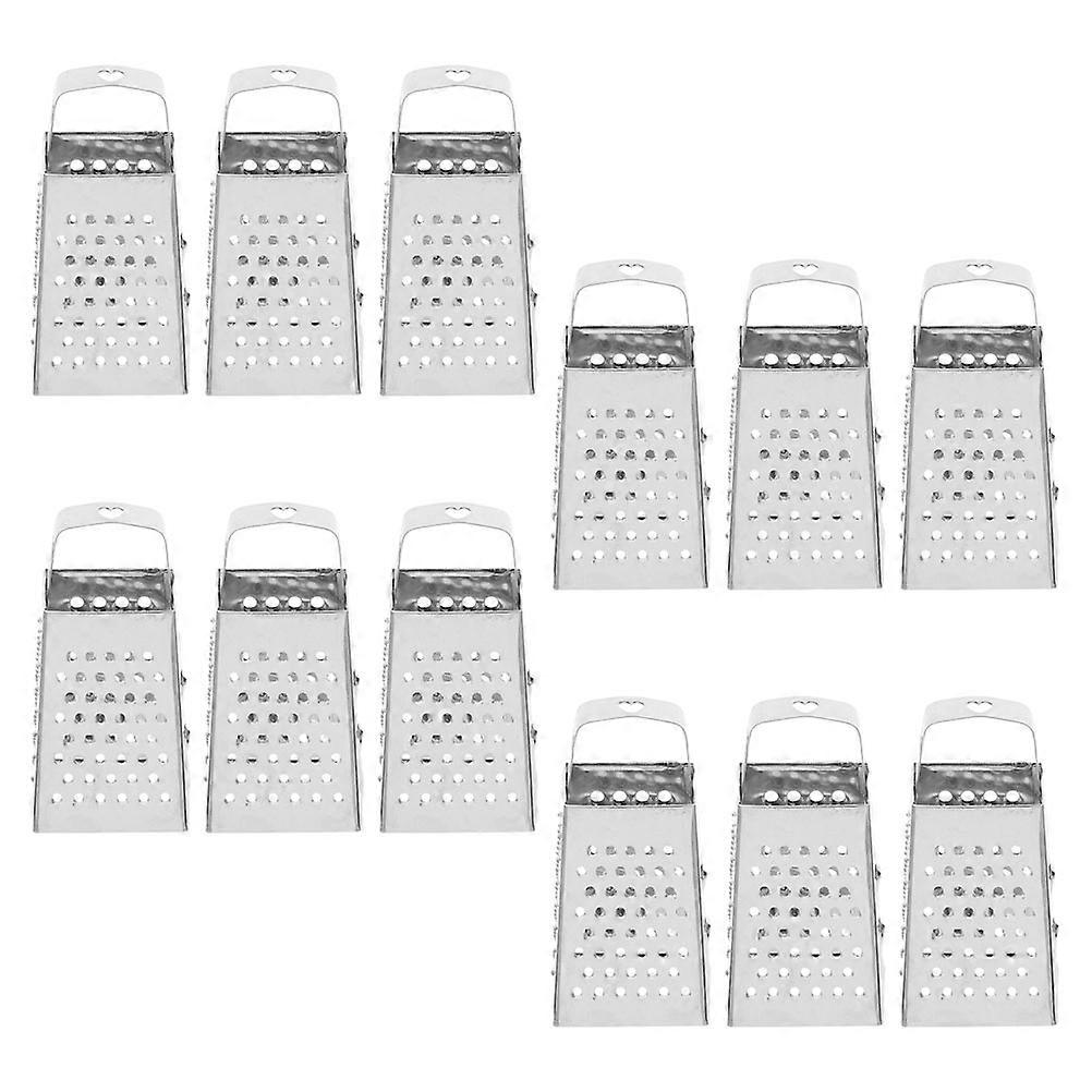 Mini Cheese 12Pcs Stainless Steel Kitchen for Home Cooking with Professional Grating Functionality