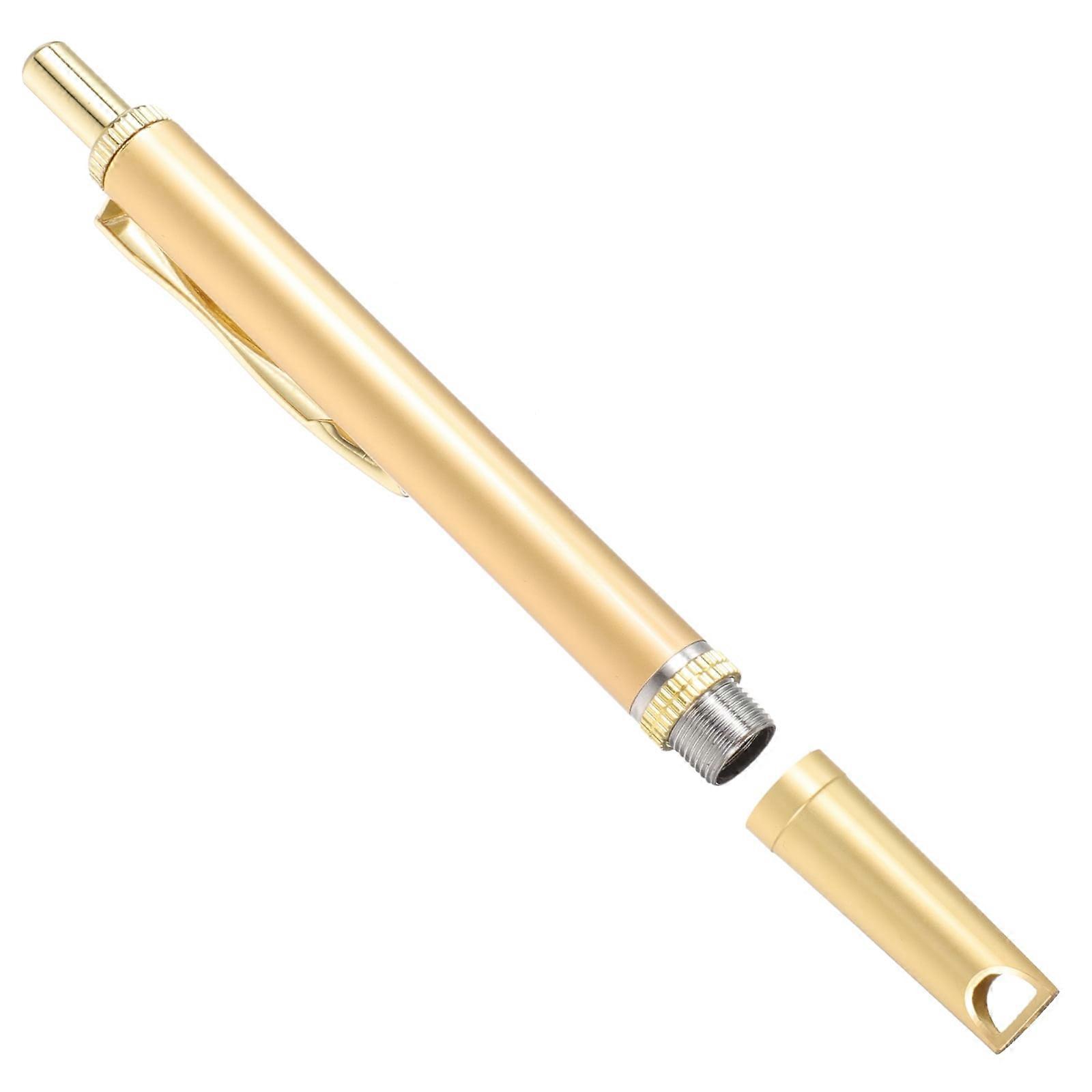 Lancet Portable Lancing Tool Pen Push Type Copper
