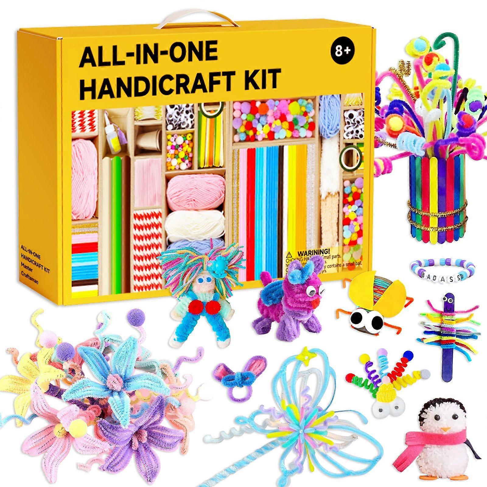 Advent Calendar Children's Craft Educational Toy Materials Set Creative DIY Plush Toy Tool Kit