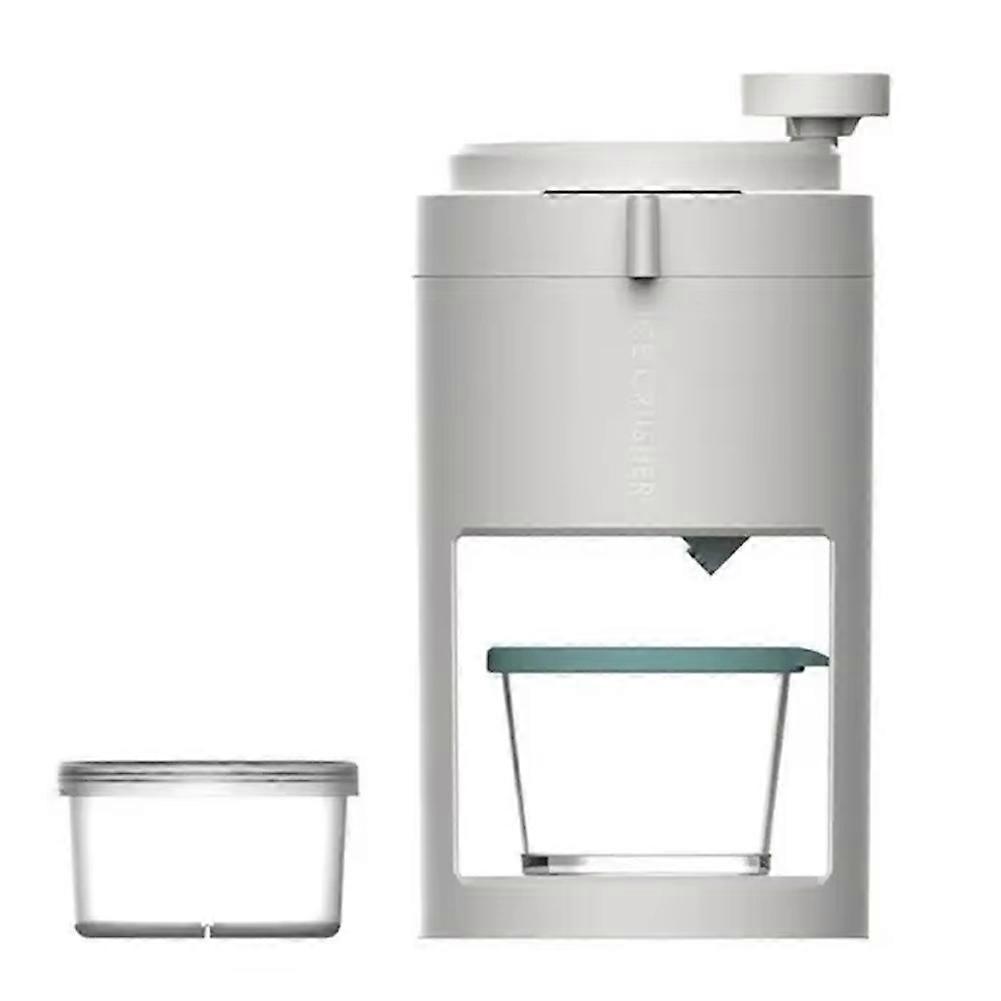 Portable Manual Ice Crusher,Multi-Function Smoothie Maker,Handheld Ice Shaver for Home Kitchen,Compact Hail Breaker Tool