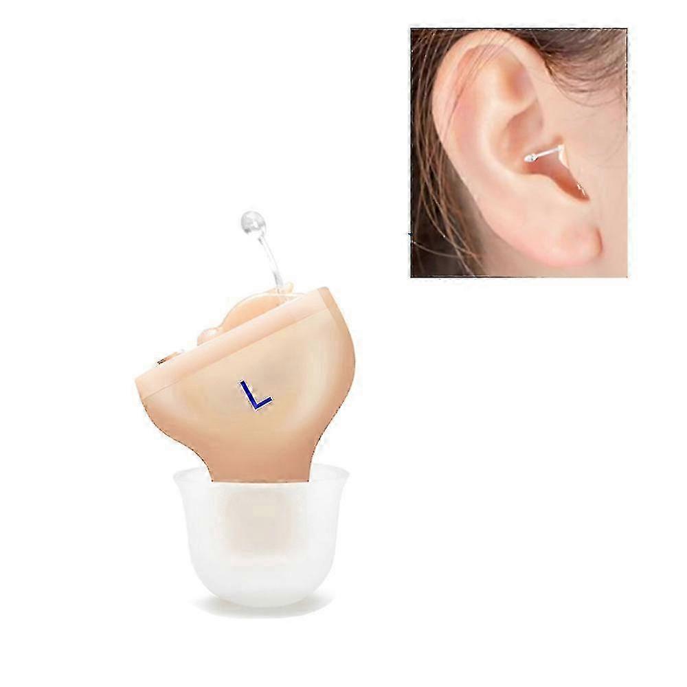 Mini Hearing-aid Invisible Sound Amplifier Volume Adjustable Ear Hearing Assistant Helper for Deaf E