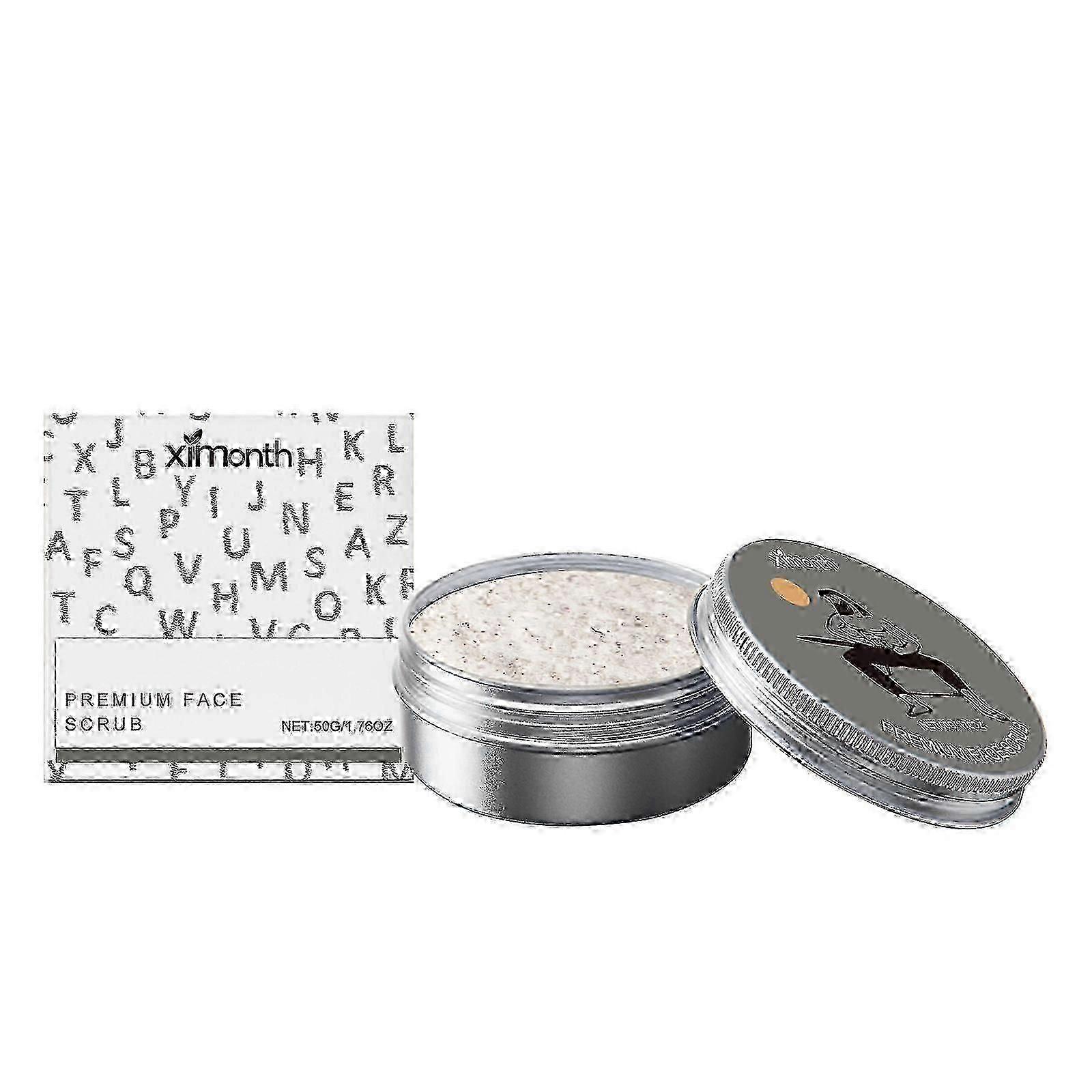 Ximonth Facial Scrub Skin Deep Cleansing Mild Ingredients Hydrating Refreshing