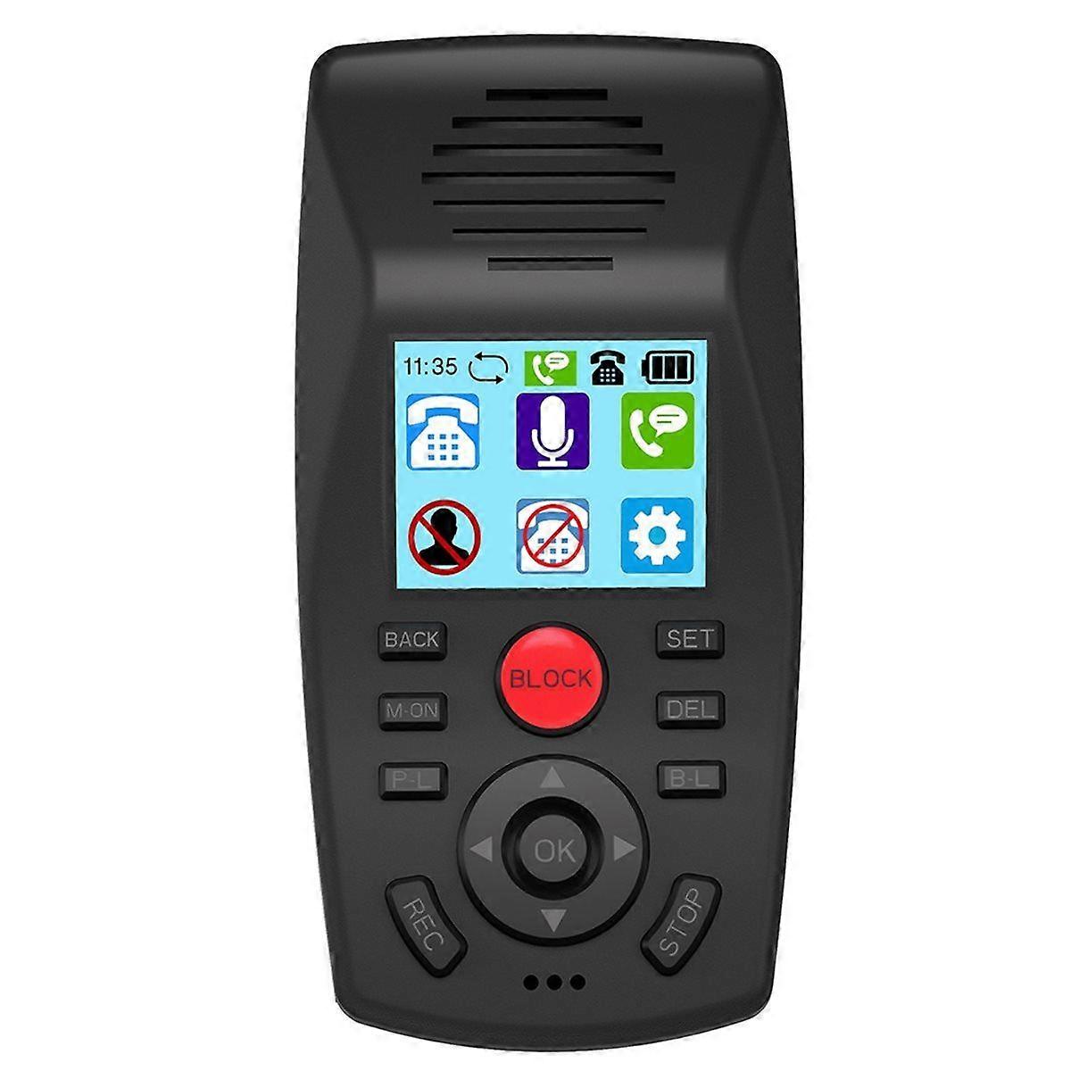 MIC Record Analog Digital Phone Recording Box with LCD Display Voice Message & Remote Voicemail Play