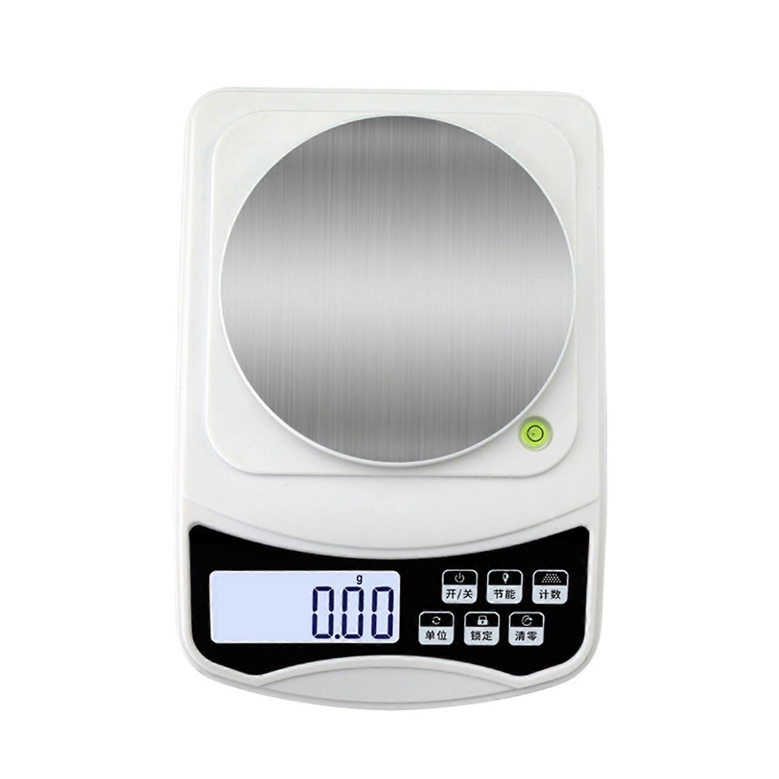 Kitchen Digital Scale Food Scale with Tare Function and LCD Display Accurate Jewelry Scales for Cooking and Baking Multicolor