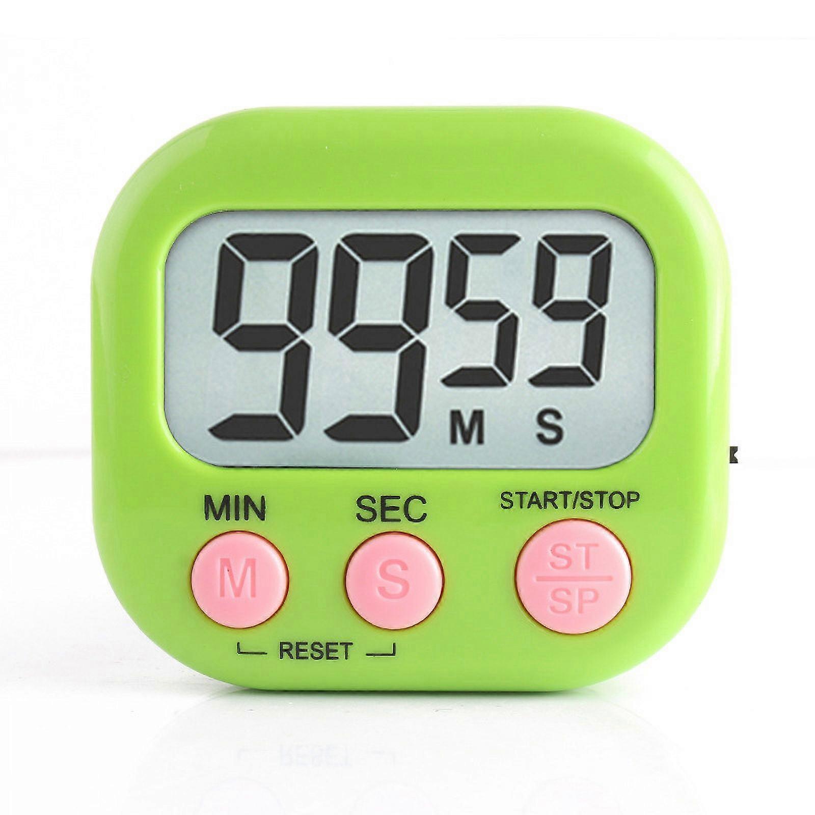 Cterwk Large LCD Digital Timer, Learning Management, Suitable for Kitchen, Study, Work, Exercise Training