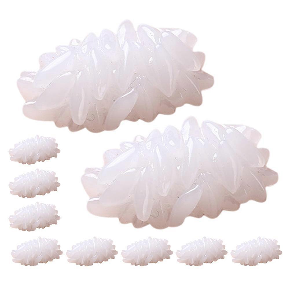 Fake Rice Model Kitchen Rice Prop for Decoration 72Pcs Set