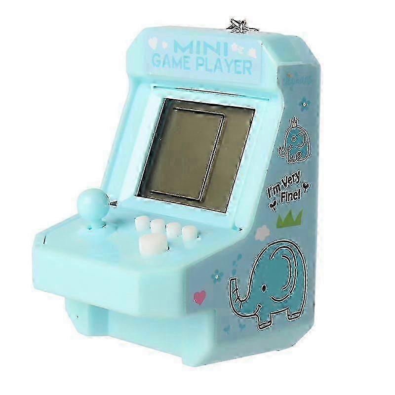 25-26 Mini Portable Game Console With Keychain Children Handheld Puzzle Retro Arcade