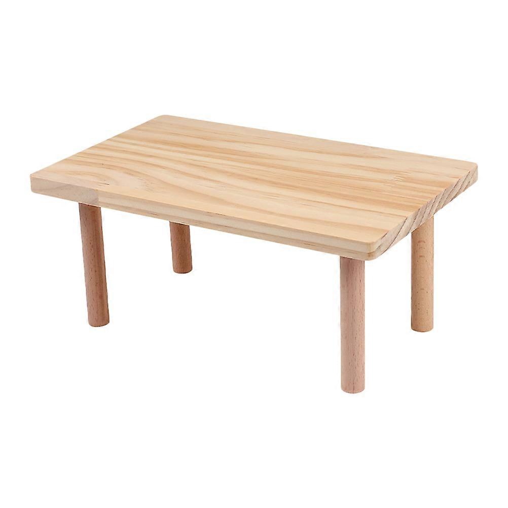 Small Animal Wooden Hamster Platform for Cage Exploration
