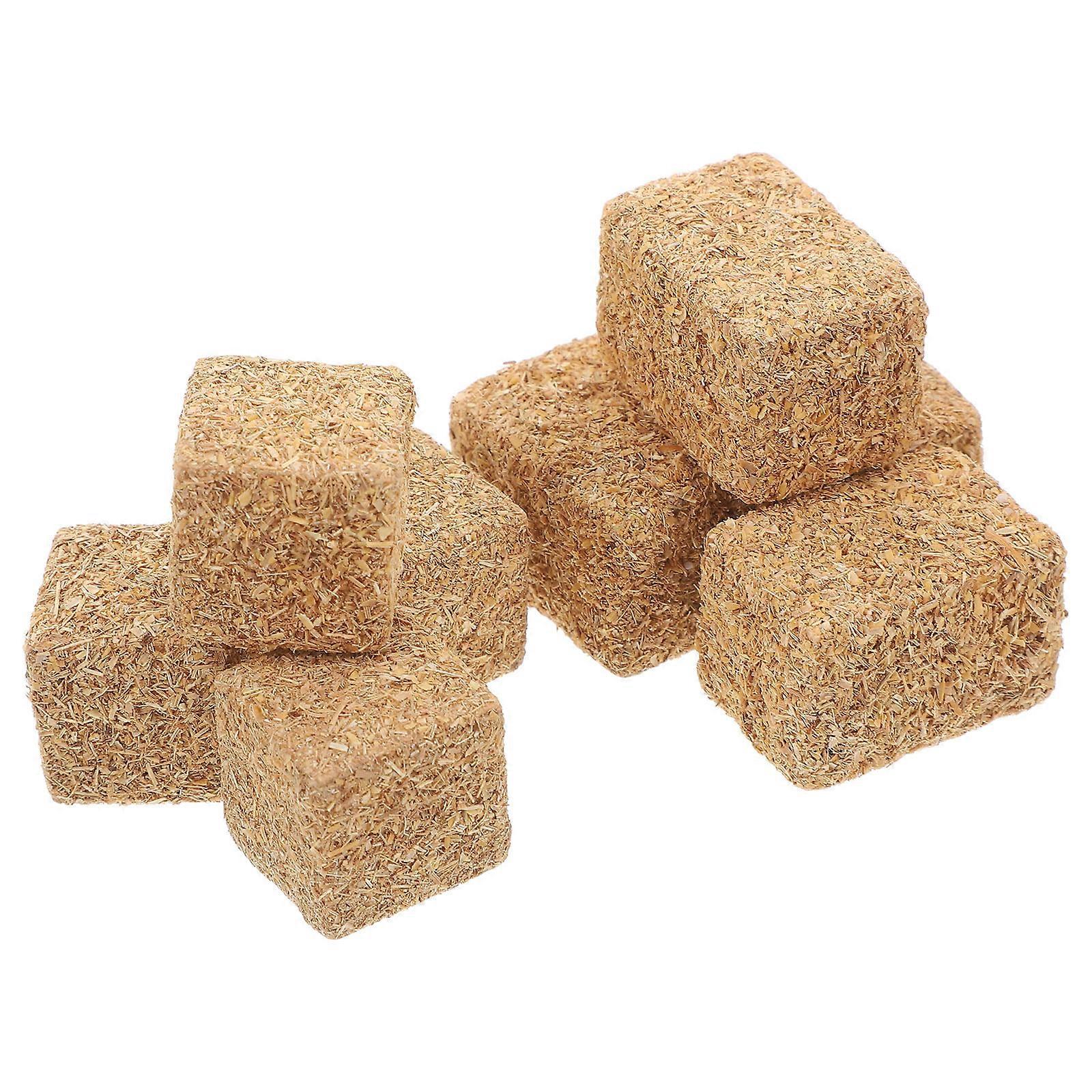 8pcs Mini Small Decorative Table Decoration Rustic Farm Haystack