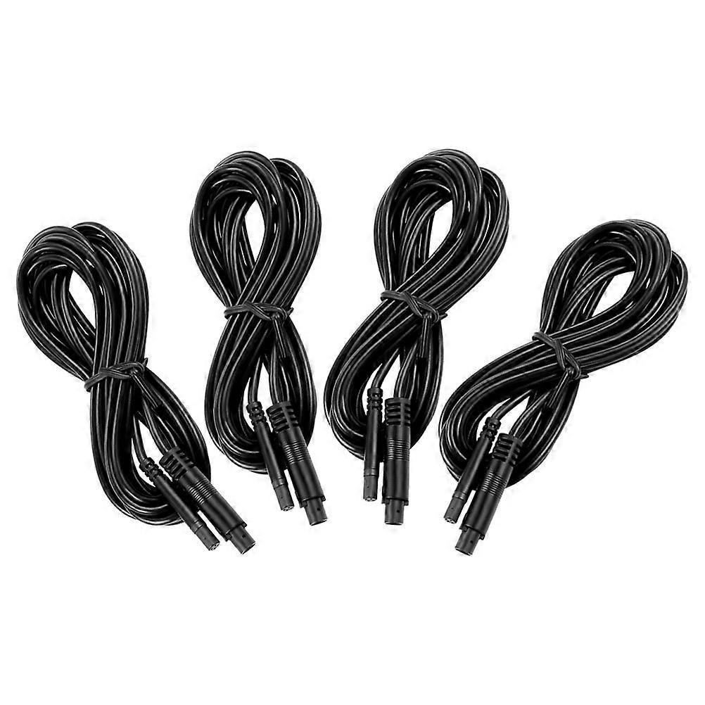 Interface Extension Cable for Backup Camera with 4Pcs for Car Use