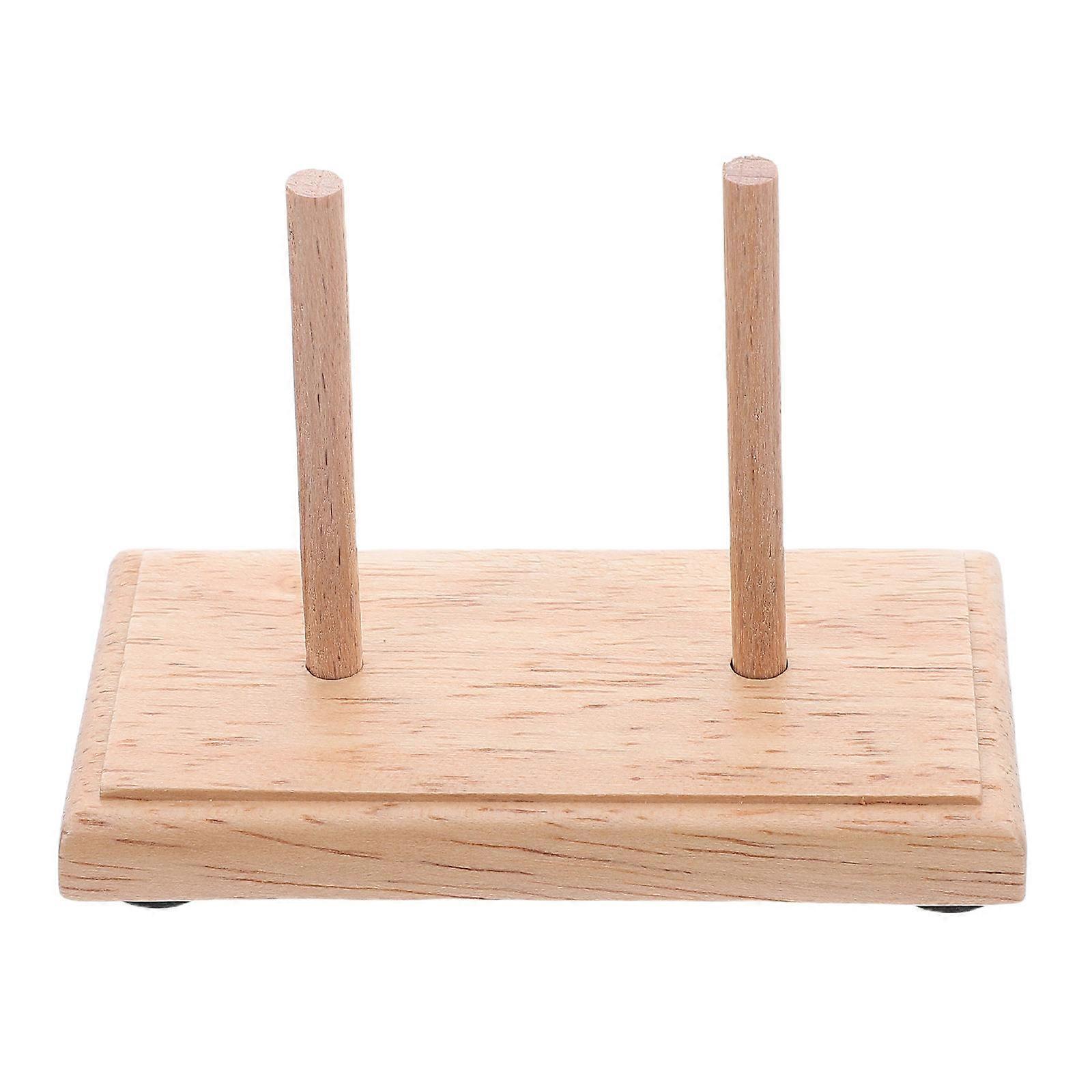 French Embroidery Frame Mini Thread Spool Rack for Storage