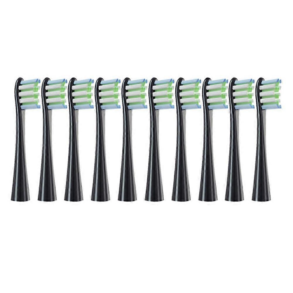 10PCS Replacement Brush Heads for Oclean Flow/X/ X PRO/F1/ One/ Air 2 Electric Toothbrush DuPont Soft Bristle Nozzles,D