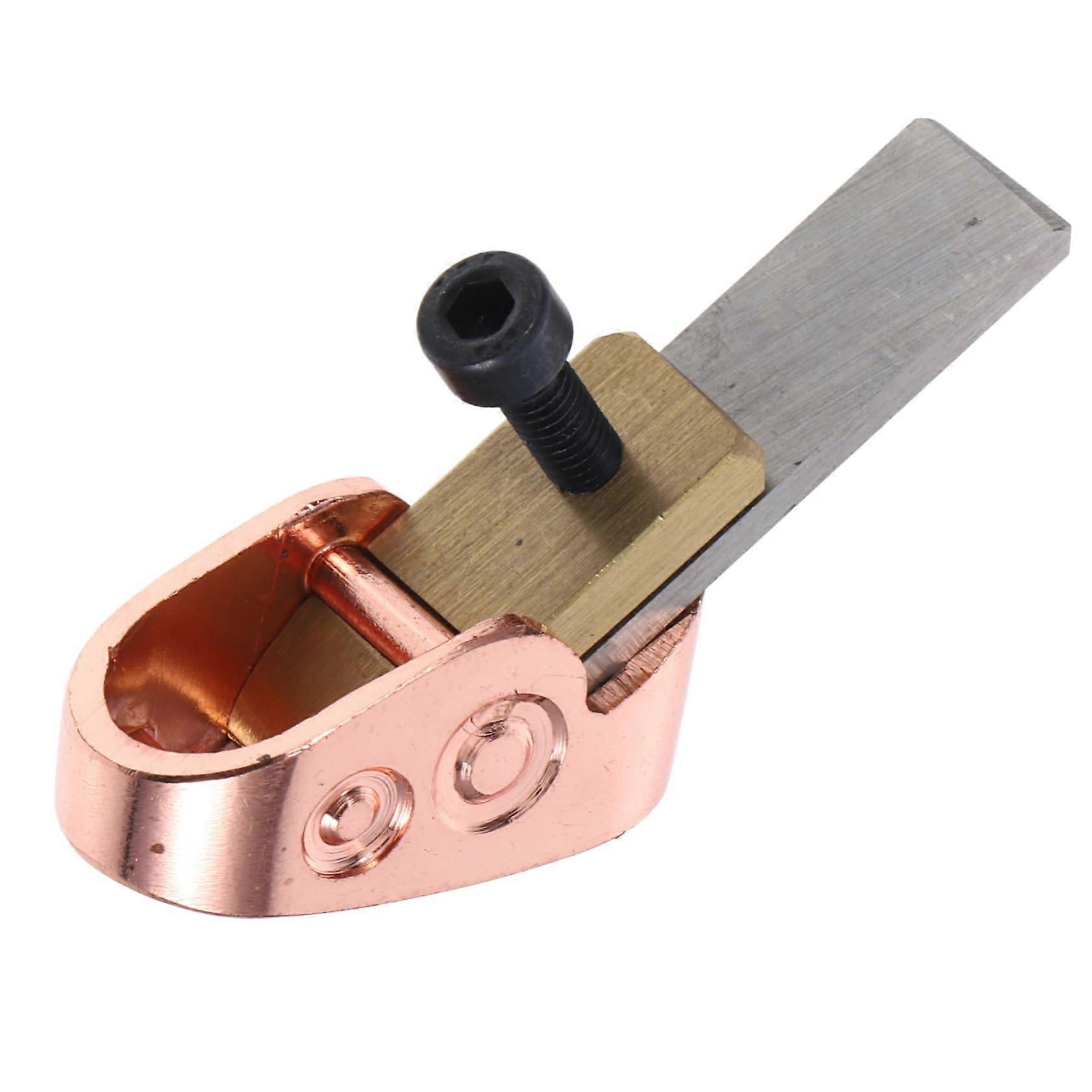Mini Brass Hand Plane for Violin Making, Precision Craft Control, Small Woodworking Tool