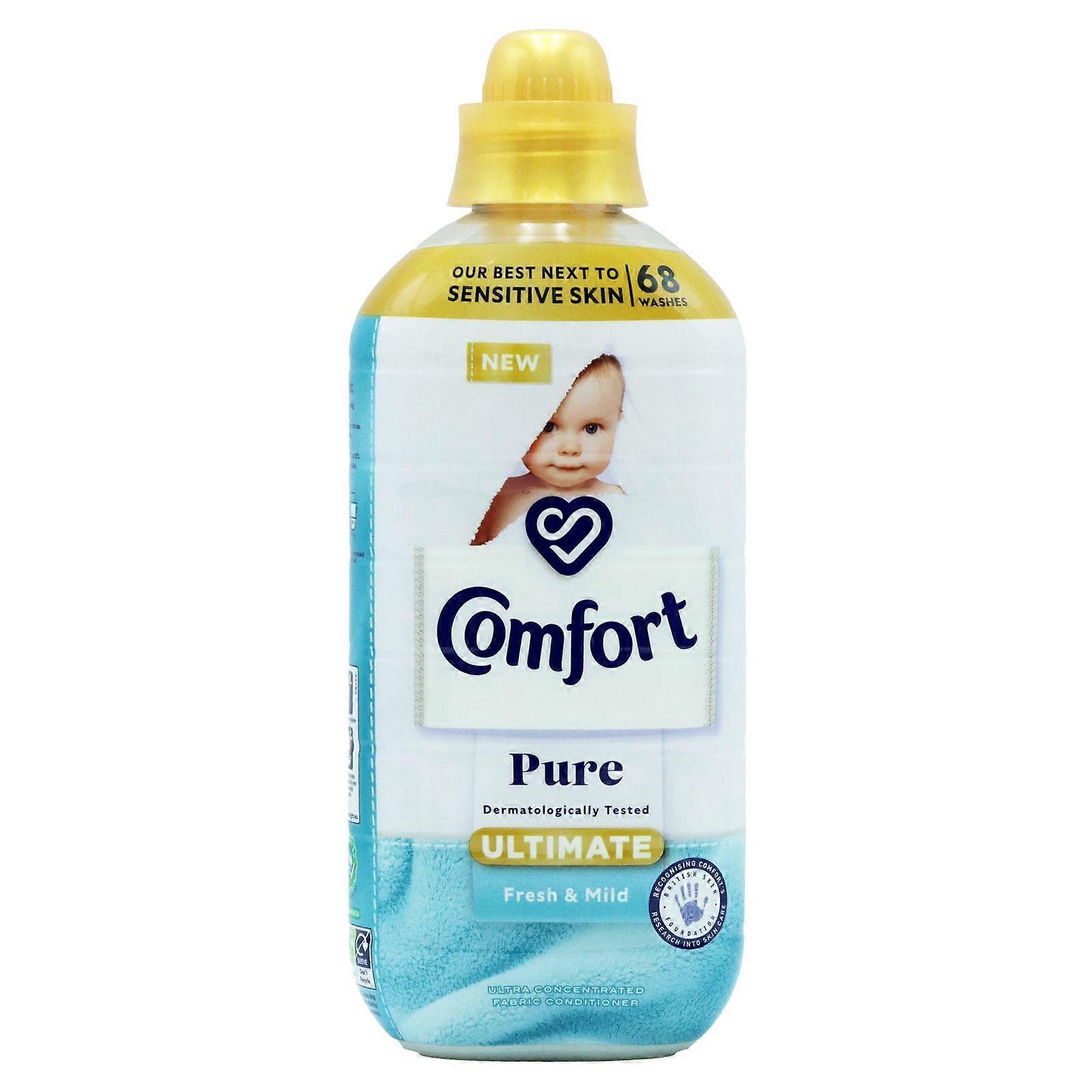 Comfort Pure Ultimate Fresh & Mild Fabric Conditioner 68 Washes