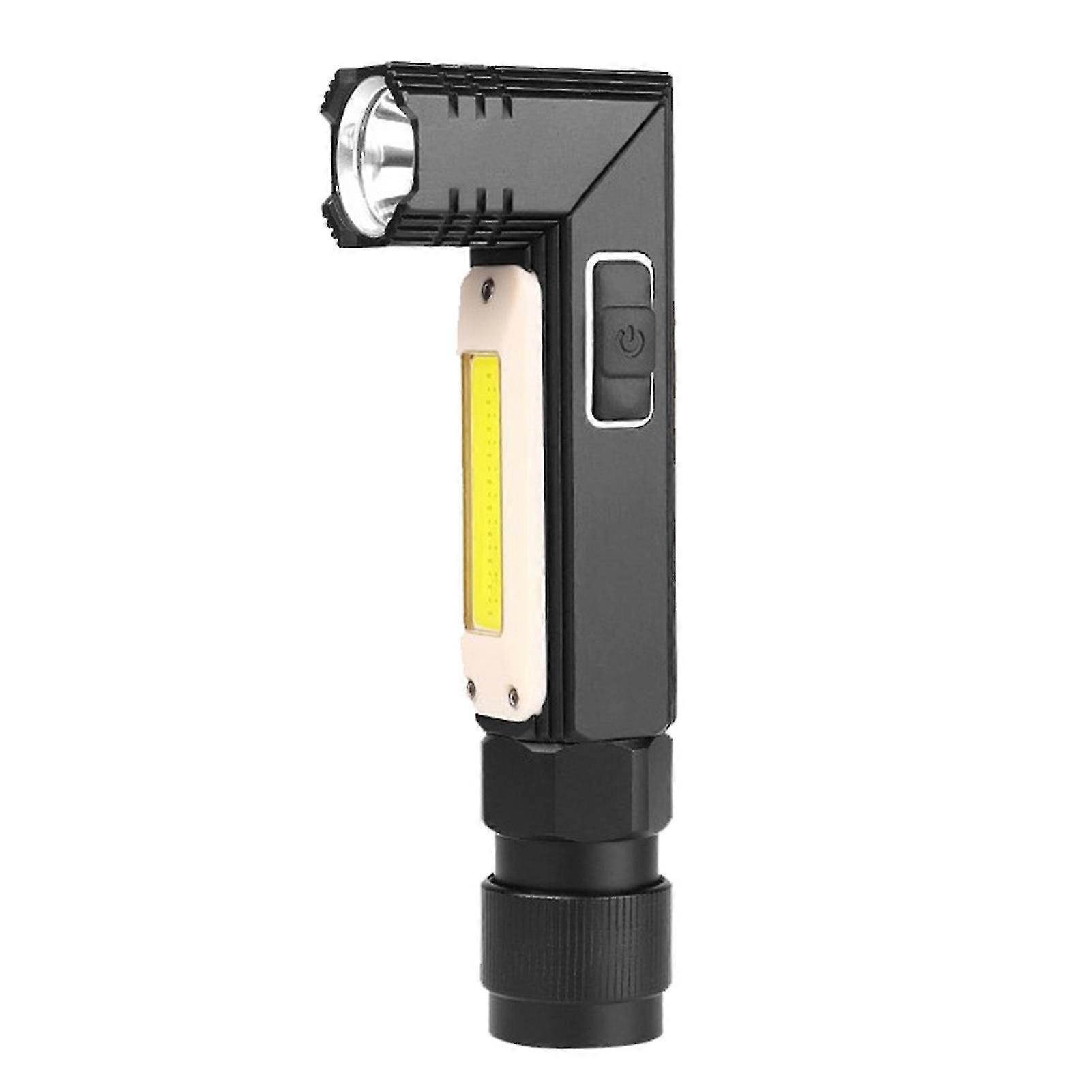 Foldable Led Flashlight Ultra Bright Waterproof Usb Rechargeable Home Torch Lamp