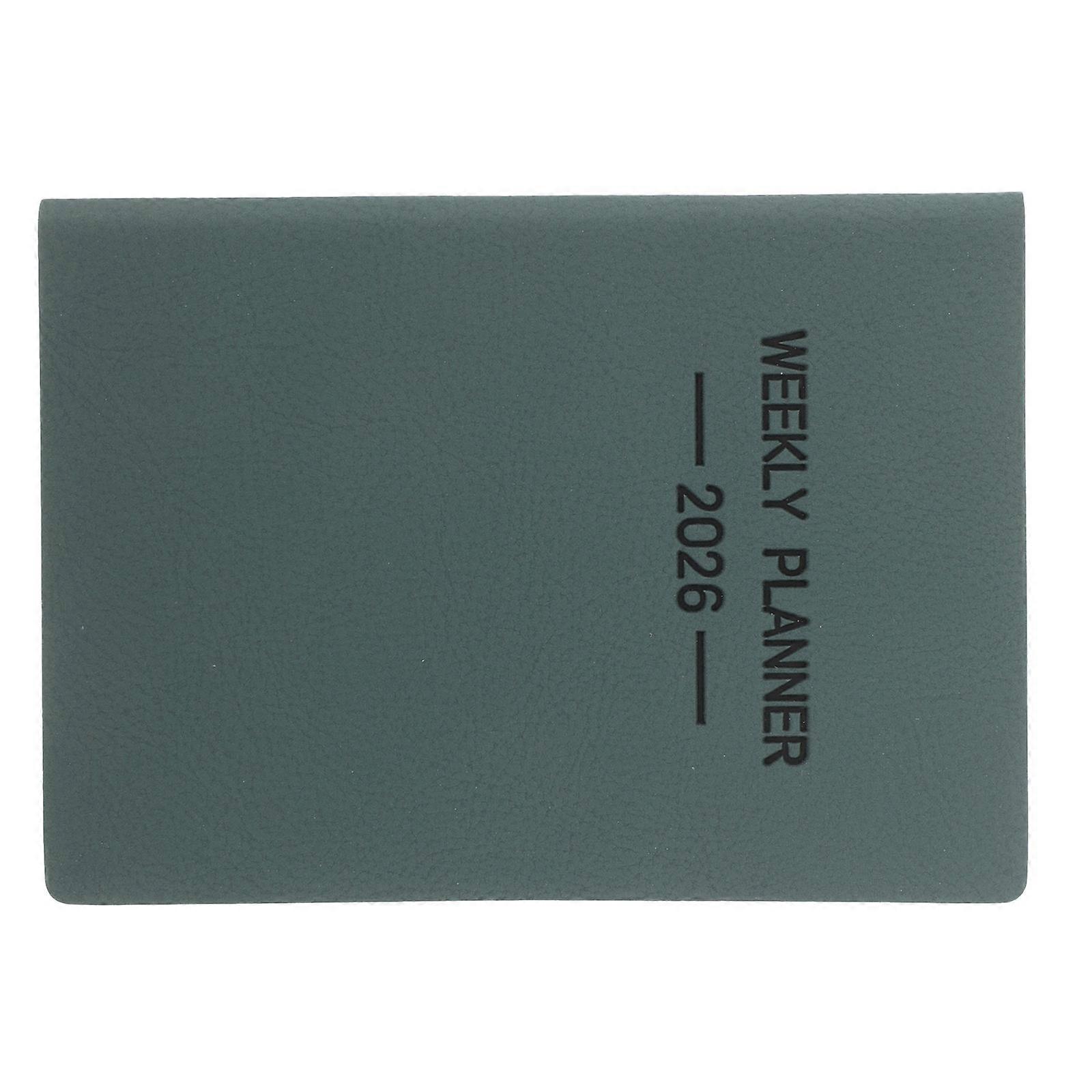 4Pcs Small Planner Pocket Notebook for 2026 Weekly Planner and Journal