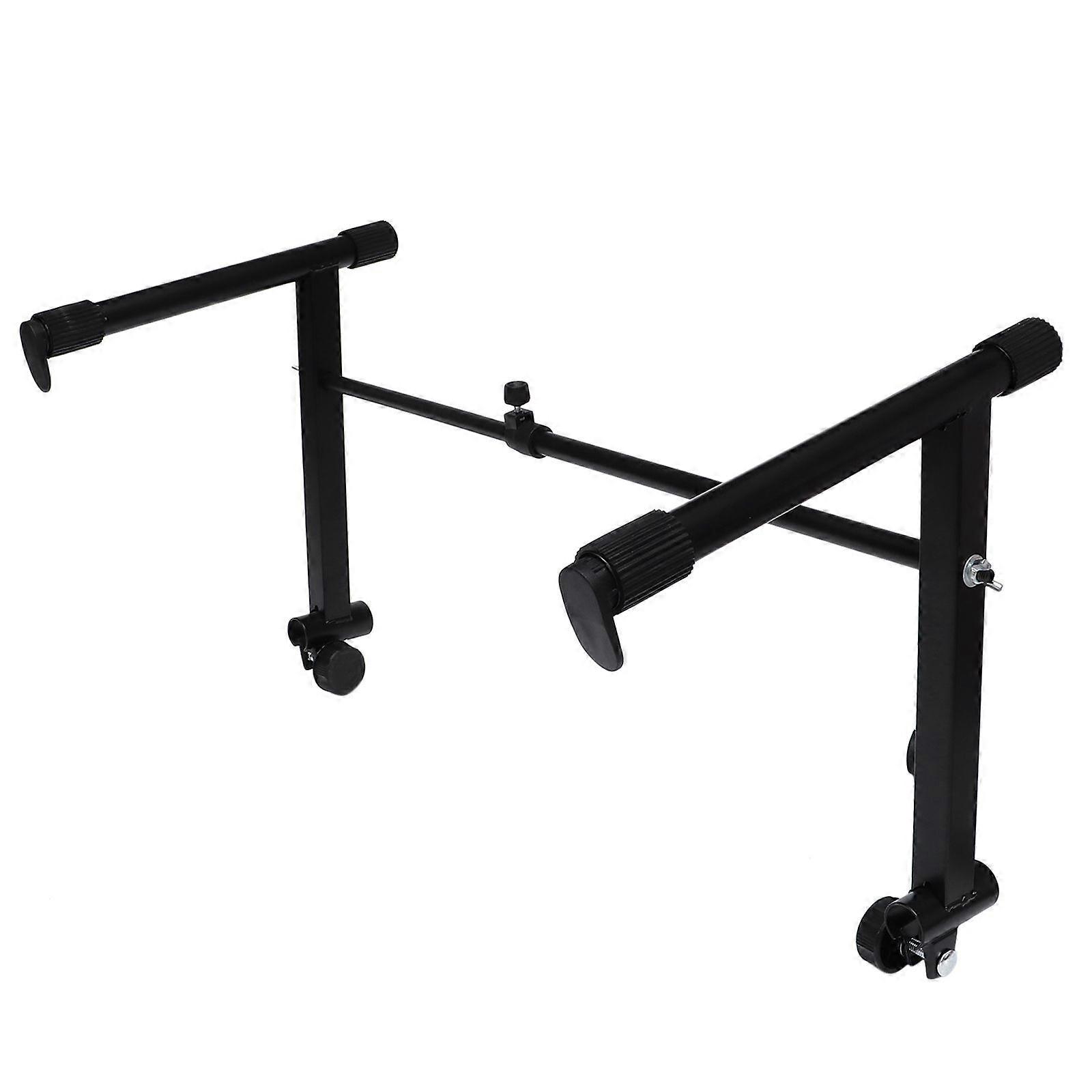 1 set Keyboard Stand Double Braced Legs for Digital Pianos Practical Bracket