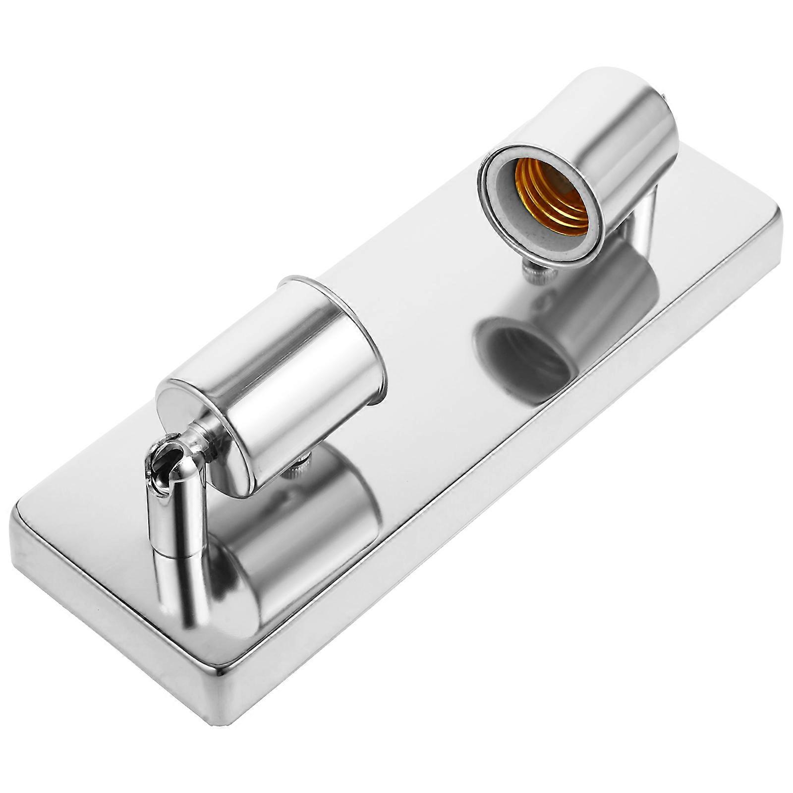 E27 Light Socket Steel Ceiling Mount Lamp Holder for Wall Use