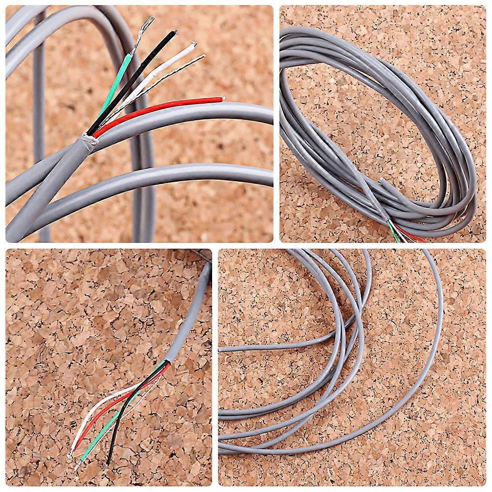 Pickup Cable 5-Conductor Wire for Guitar 3 Meter Shielded Hookup Wire