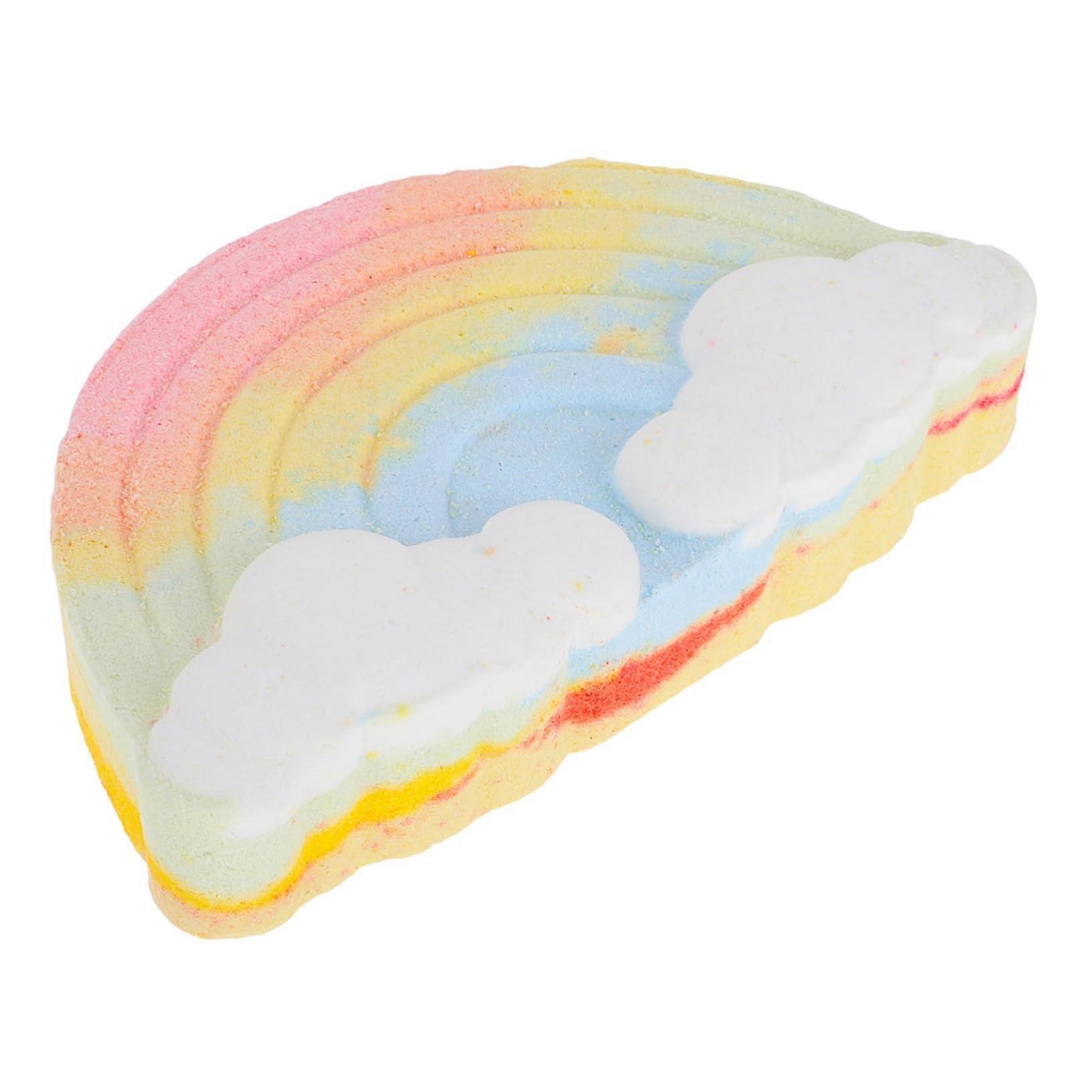 Rainbow Cloud Bath Bombs 6Pack with Essential Oils for Deep Hydration and Relaxing Aromatherapy