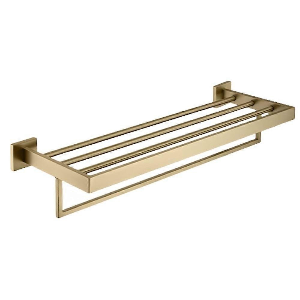 Bathroom Hardware Set Black Accessories with Towel Bar Shelf Rustproof Design for Wall Mount