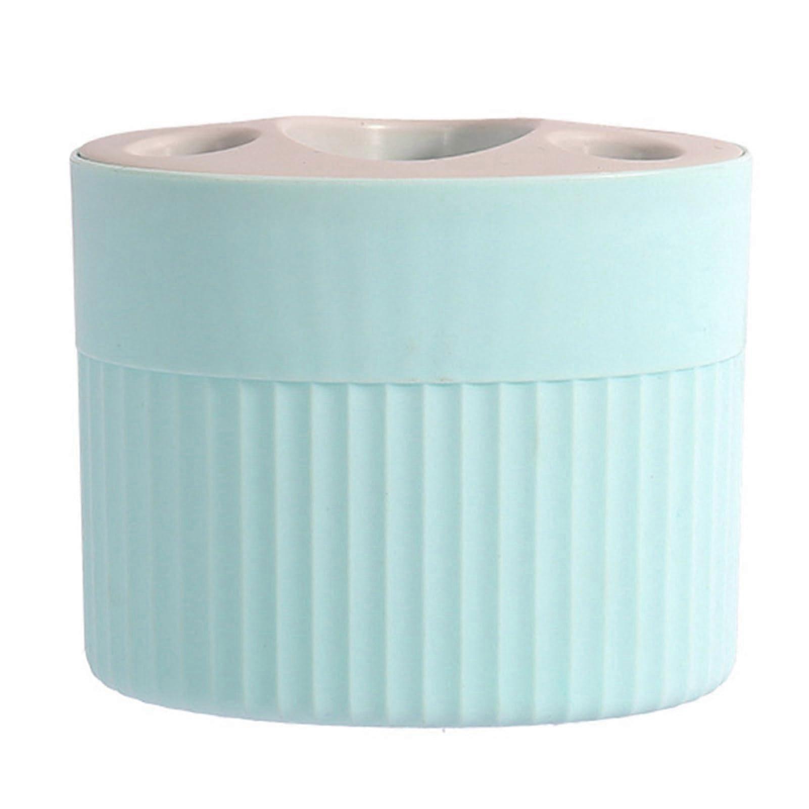 Toothbrush Holder and Bathroom Organizer, Durable MultiPurpose Storage Rack for Accessories, Blue