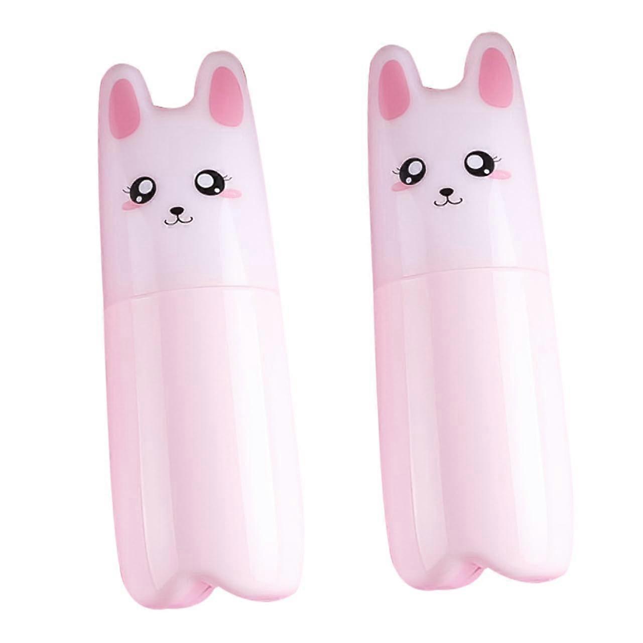 2pcs Cute Cat Travel Spray Bottle Set, Refillable Perfume Atomizer for Makeup and Perfume