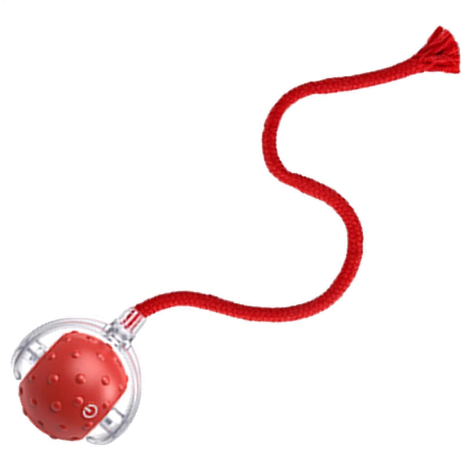 Interactive Cat Toy Ball with Motion Activated Chirping, USB Rechargeable Durable Indoor Play Ball