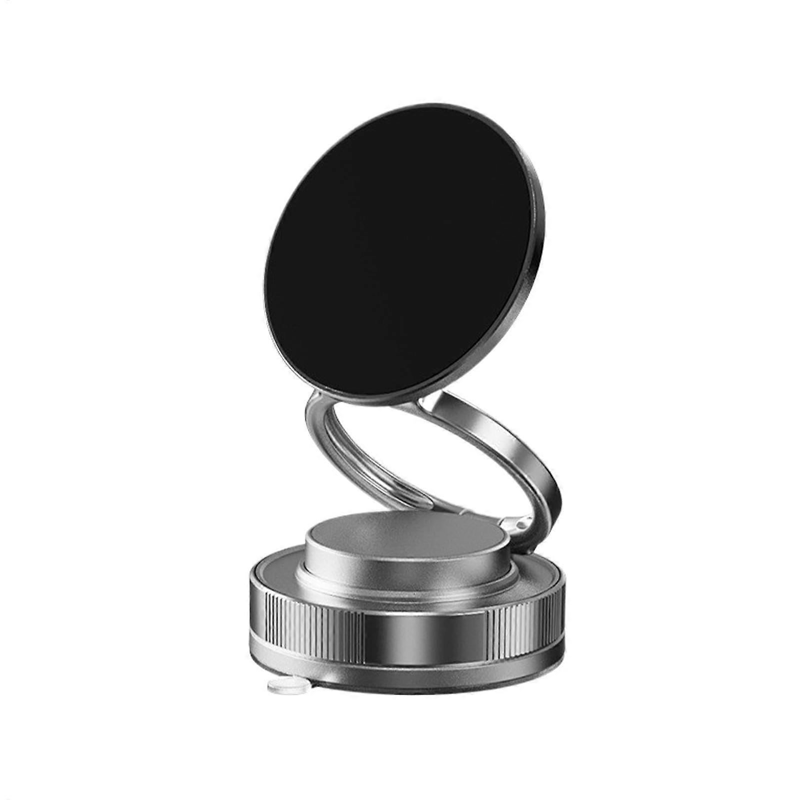 Magnetic Car Phone Mount with Secure Suction Base for Dashboard and Windshield, Universal Fit