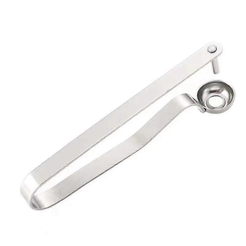 Stainless Steel Cherry Pitter with Lock for Efficient Seed Removal, Olive Pit Remover Kitchen Tool