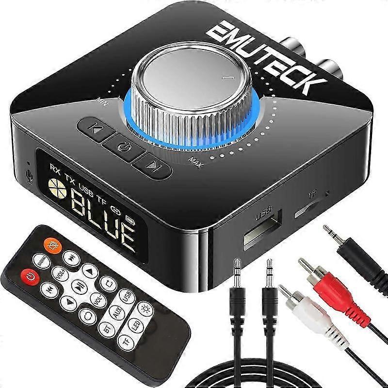 Cd player with Bluetooth transmitter and receiver for modern music streaming