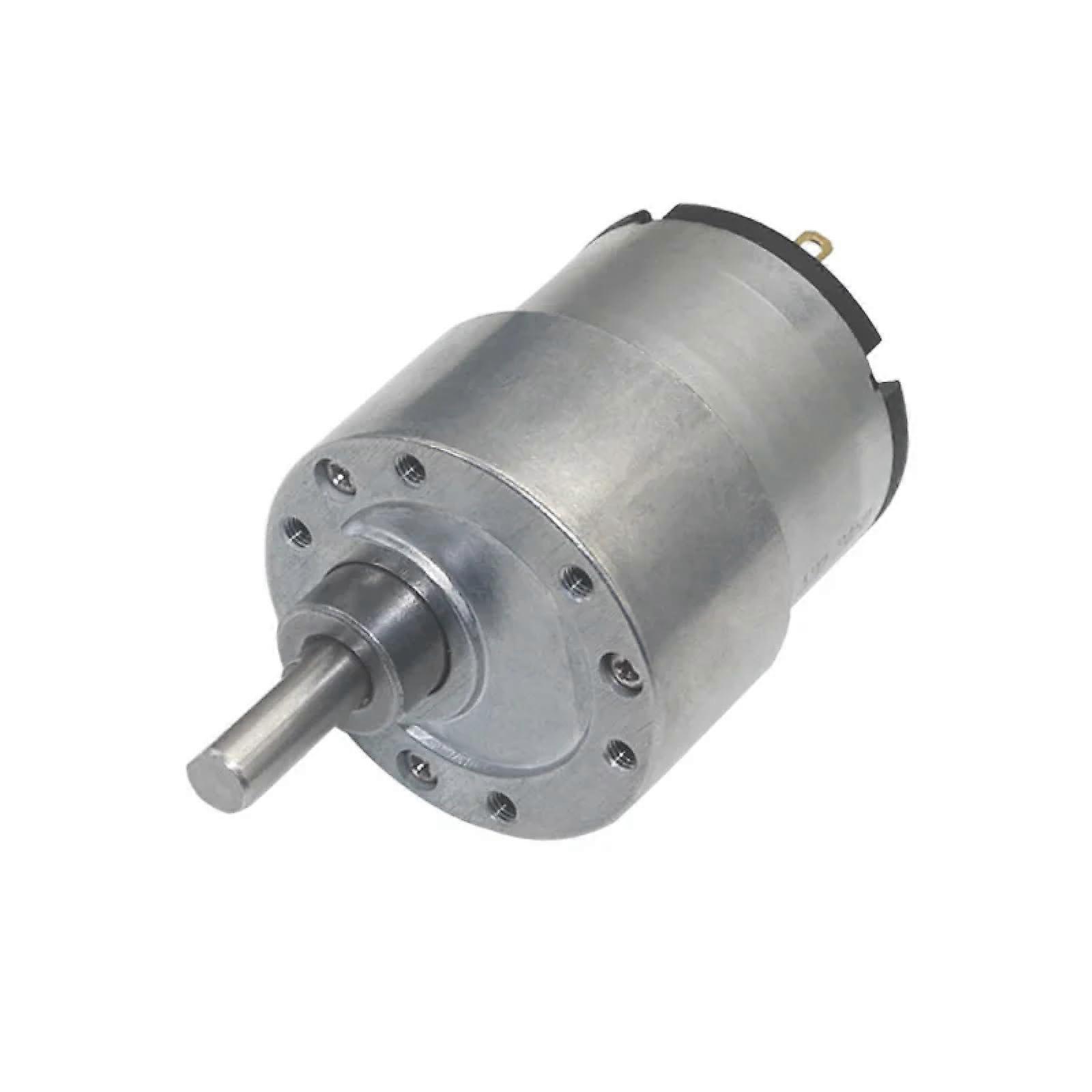 DC Gear Motor 12V 24V Variable Speed  Torque Low Noise Compact Metal Housing
