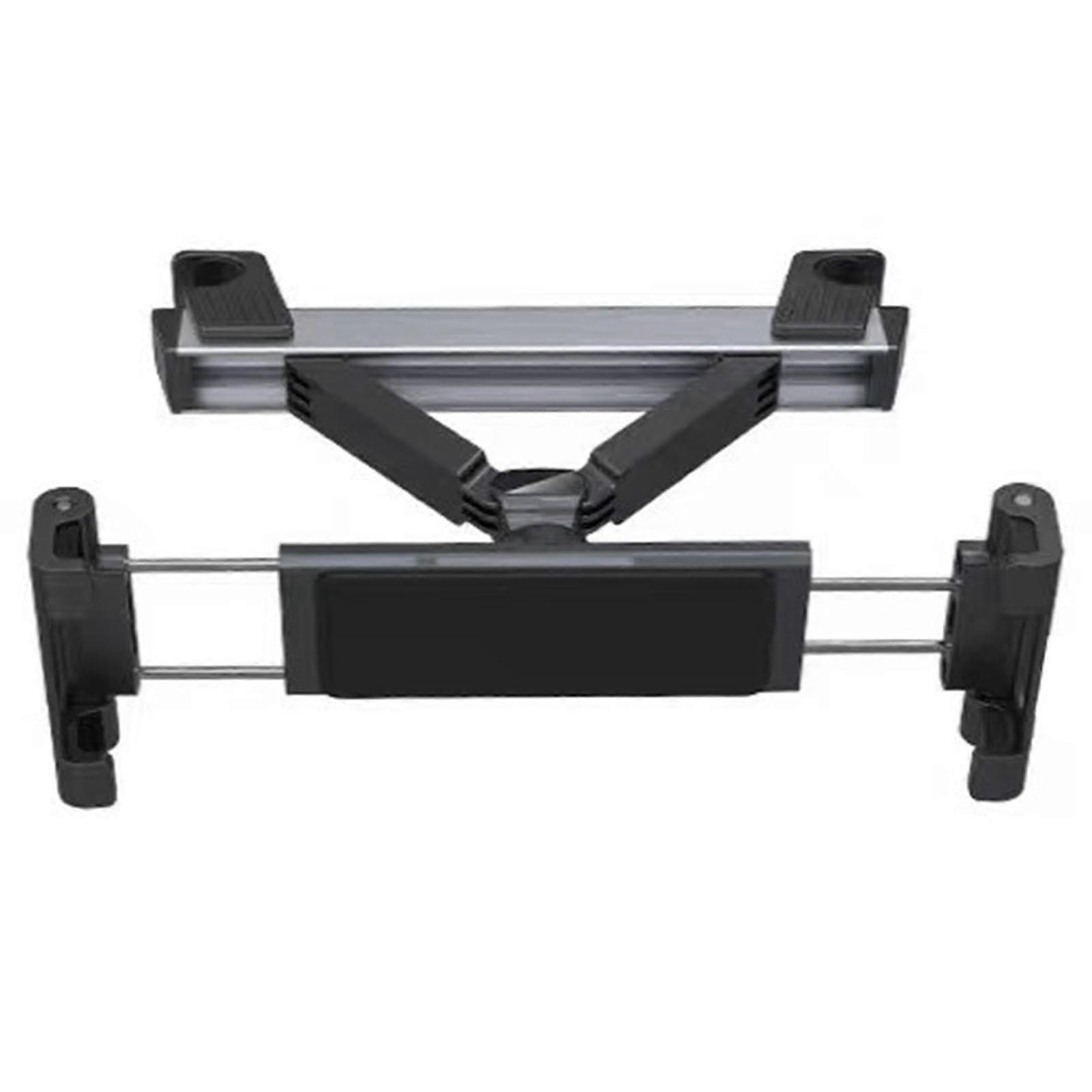 Car Tablet Holder with Stable Triangular Design, Adjustable 360 Rotation Headrest Mount for Back Seat