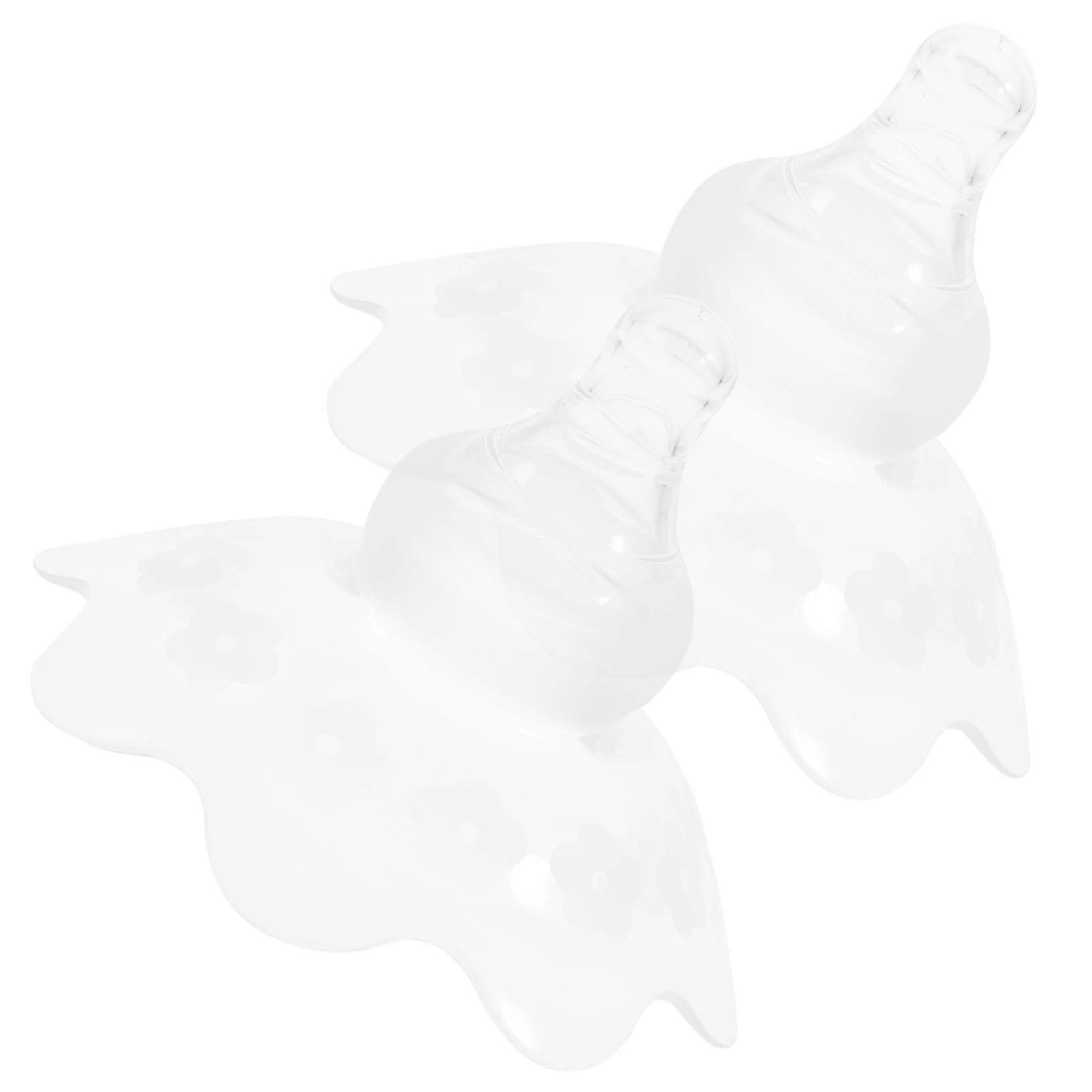 Breastfeeding Cover 2pcs Soft Silicone Nursing Shield with Discreet Feeding Coverage for Public Use