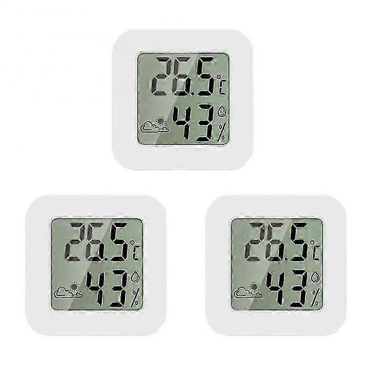 Mini Lcd Digital Thermometer Hygrometer Indoor Room Temperature Humidity Meter