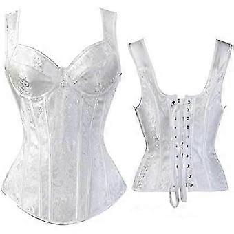 Sexy Steampunk-Korsett mit Reißverschluss in Übergrößen S-6XL, besticktes Schnürbustier für Damen, Vintage-Korsett