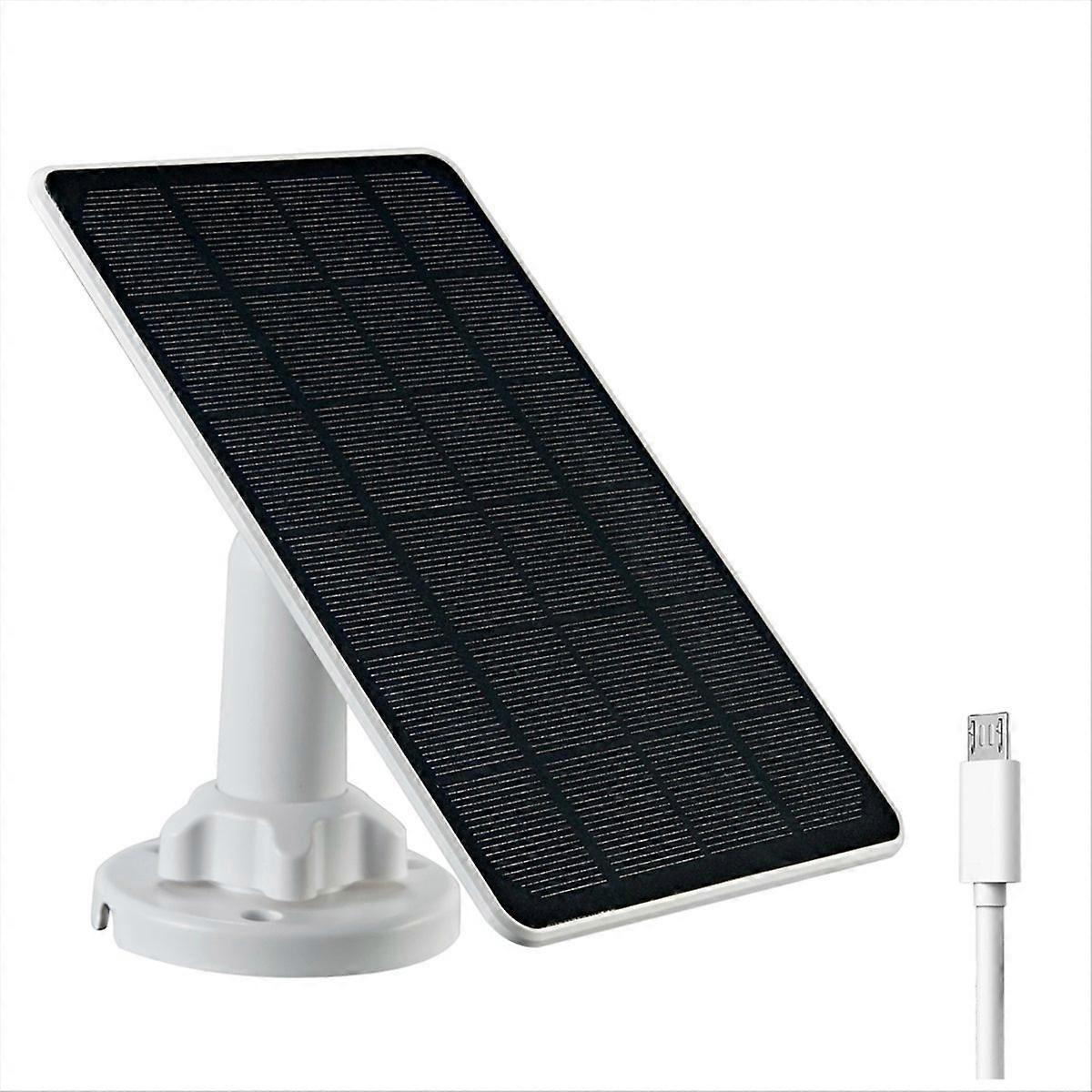 3W Solar Panel for Security Camera Outdoor IP65 Waterproof,A