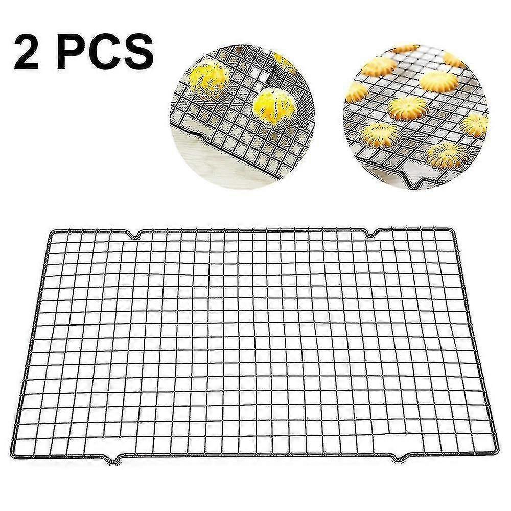 2 Stück Kohlenstoffstahl Plain Web GrillNetz