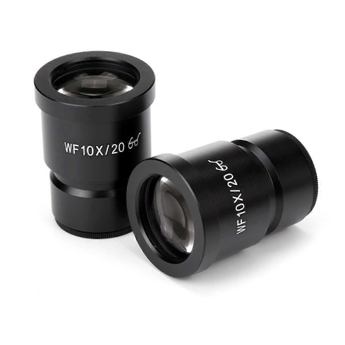 WF10X20mm Stereo Microscope Eyepiece Pair, Wide Field  Eyepoint, 30mm Diameter Set