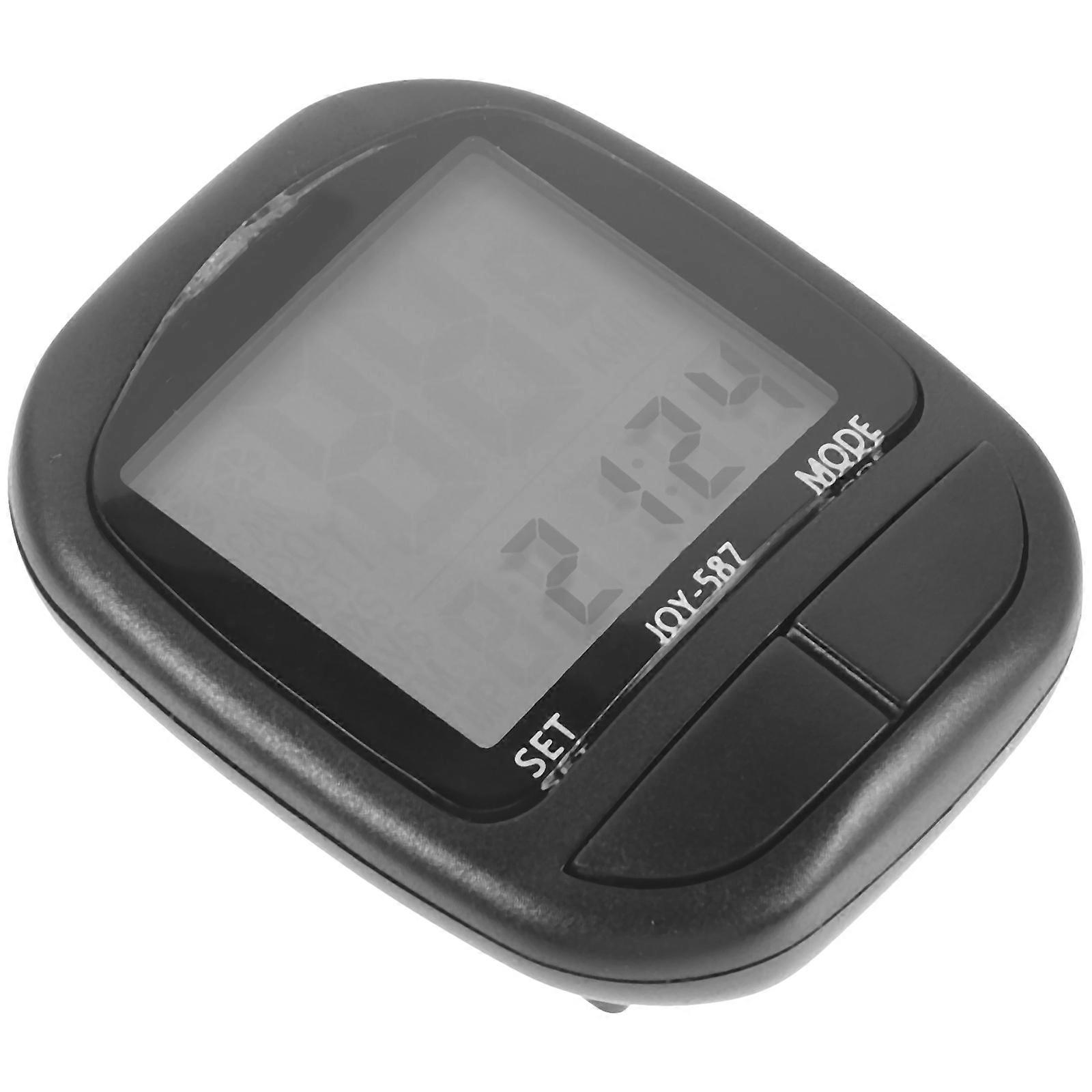 Speedometer Bicycle Odometer for Accurate Speed Measuring 1Pcs Black