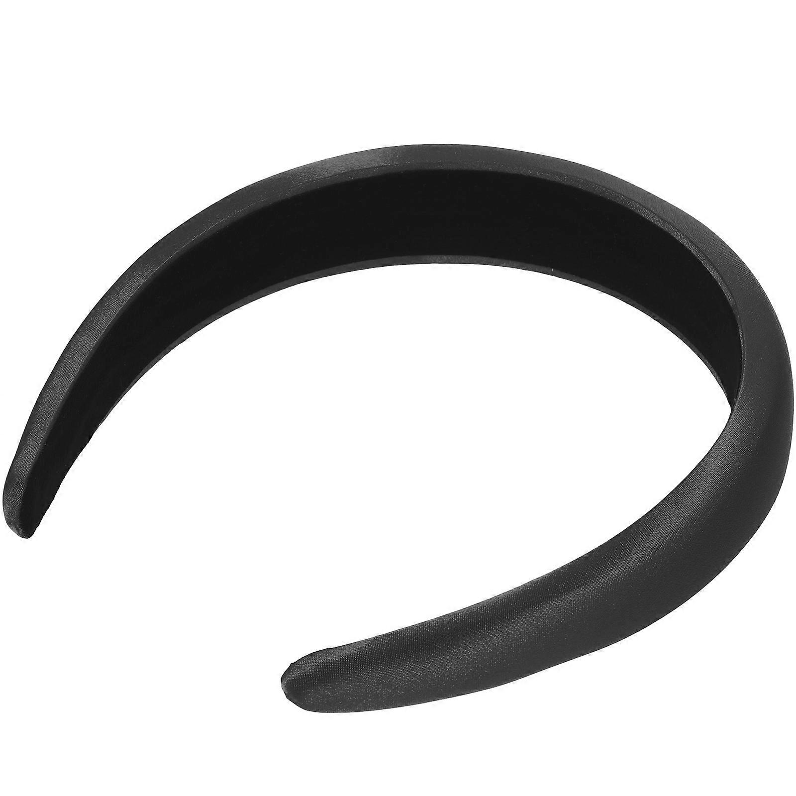 Plain Headband Fabric Sponge Diy Accessory For School Work 1Set