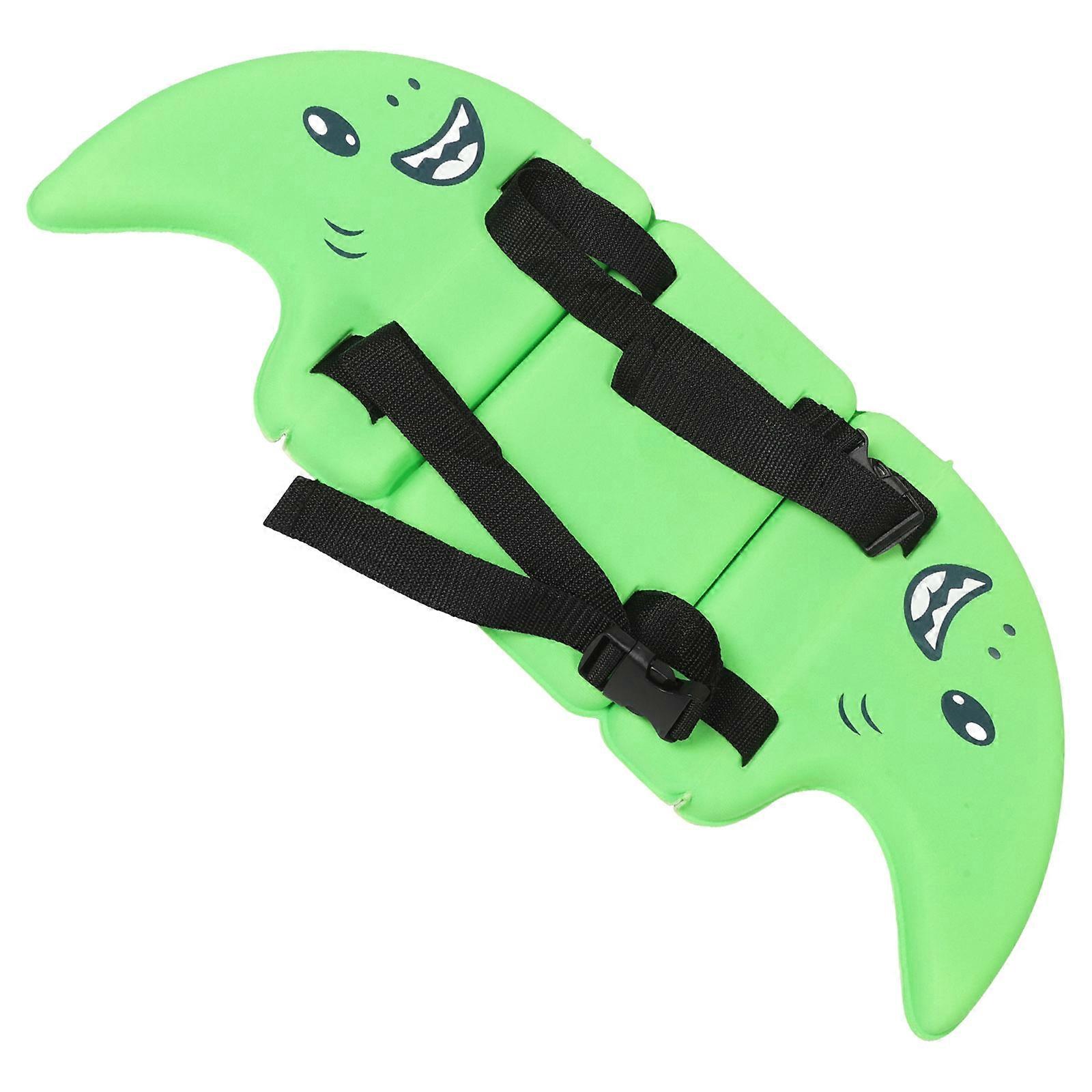 Swim Float Kids Back Belt for Pool Use 2Pcs Lightweight Green Eva Swim Float