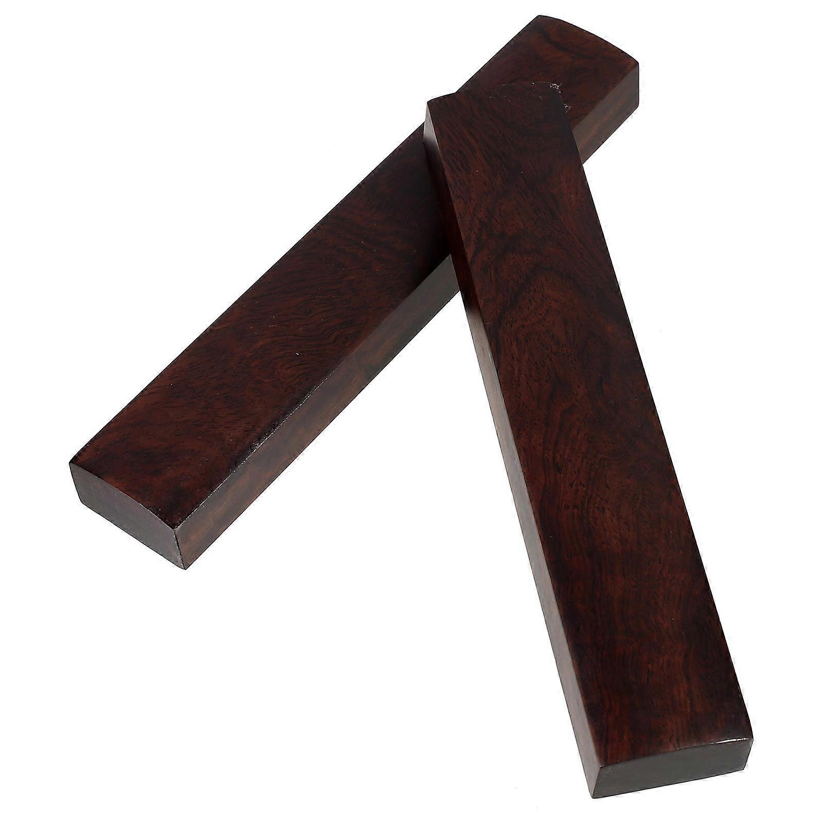 Blackwood Calligraphy Paperweight for Practical Use 2Pcs Solid Wood