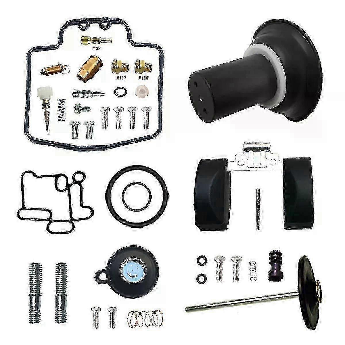 Repair Kit for Yamaha Majesty 125 Carburetor, Complete Rebuild for YP125E 2003-2009 ALL